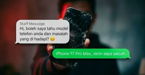Juruteknik iPRO SP semak dan diagnos masalah telefon
